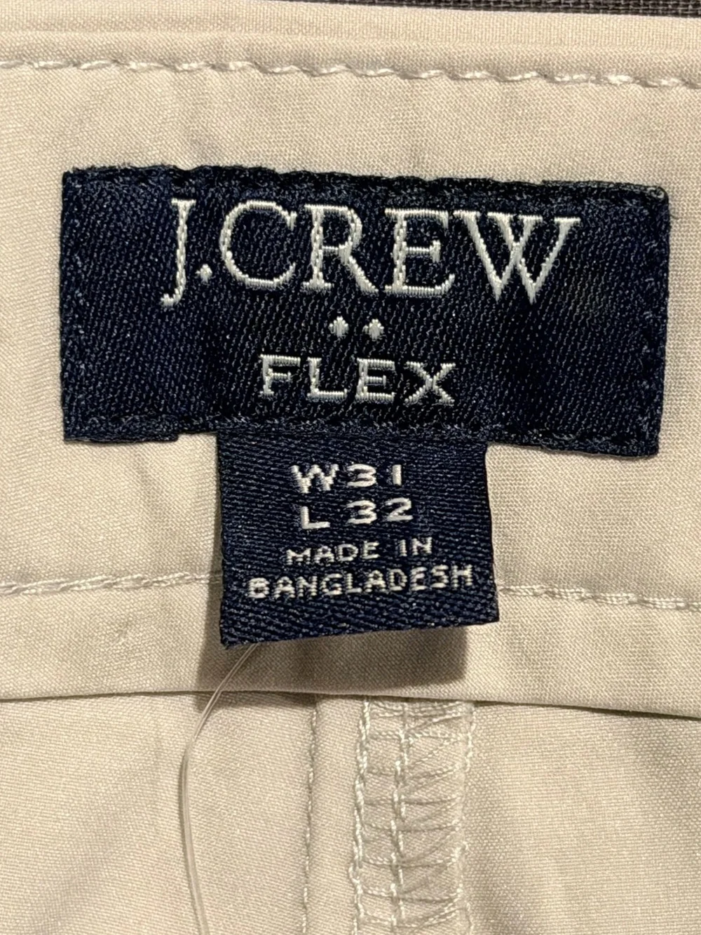 J. Crew Flex Slim Chino Pants Men’s Beige 31/32